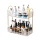 thumbnail image 1 of Organizador de mostrador de baño de 3 Niveles, Organizador de Maquillaje, Vitrinas cosméticas de acrílico Transparente (3 Capas Color Transparente), 1 of 7