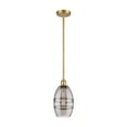 thumbnail image 6 of 516-1S-BB-G557-6CL-Innovations Lighting-Vaz - 1 Light Stem Hung Mini Pendant In Industrial Style-8.13 Inches Tall and 5.88 Inches Wide-Brushed Brass, 6 of 7