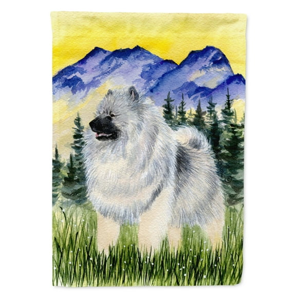 Caroline's Treasures SS8323-FLAG-PARENT Keeshond Flag, , multicolor