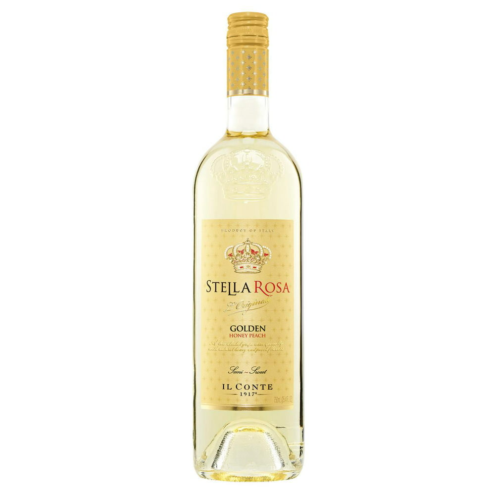 Stella Rosa Golden Honey Peach Wine 750 ML Bottle