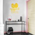 thumbnail image 3 of Easter Day Vinyl Wall Art Decal - Eggspert Hunter - 25" x 23" - Eggs Resurrection Sunday Pascha Holiday Modern Cute Home Living Room Bedroom Apartment Nursery Playroom Decor, 3 of 4