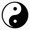 1pcs, variant on Yin Yang Sticker