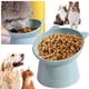 thumbnail image 4 of Tazón Alimentación Plástico Food Plato Elevado Tilted Bowl Ergonómico Anti Vómitos Sin Deslizamiento para Gatos Cara Plana, 4 of 9