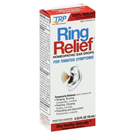 TRP Company Ring Relief 0.33 fl oz Liquid (Best Meds For Ear Infection)