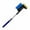 blue, variant on Nkmbld Portable Snow Shovel for Car, 3 in 1 Ice Scraper Snow Brush for Car SUV Trucks, Telescopic Snow Plow with Foam Grip for Car Windshield, Blue