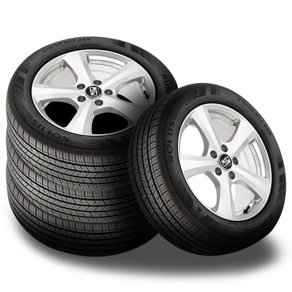 4 Kumho Solus TA31 EV 215/50R17 95V All Season Tires 500AA Electric Vehicle Car 2303023 / 215/50/17 / 2155017