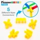 thumbnail image 4 of Juego de construcción PicassoTiles, juego de construcción con pajita, 600 piezas, 4 of 8