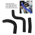 thumbnail image 4 of Silicone Radiator Coolant Hose for KX80 1998-2000 for KX85 2001-2013 for KX100 1998- 2013, 3PCS Silicone Radiator Coolant Hose Pipe Kit Stable Connection Leak Proof Heat Resistant, 4 of 7