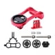 thumbnail image 1 of 6x Adaptador De Abrazadera De Base Montada En Computadora De Bicicleta Soporte De Tapa De Vástago Para Bicicletas De Carretera Rojo, 1 of 8