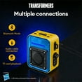 thumbnail image 2 of Bluetooth Speaker, Bluetooth 5.4 Smart Wireless Portable Speaker, IPX3 Waterproof Cyber-Style Mechanical Speaker, Supports 2-Unit Interconnected Portable Audio Broadcasting, Black, 2 of 8