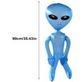 thumbnail image 2 of Zmoon Jouet Gonflable Alien en Pvc, 2 of 3