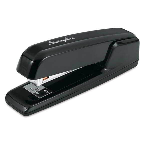 Swingline 747 Business Desktop Stapler Antimicrobial 30 Sheets Black - Full Size