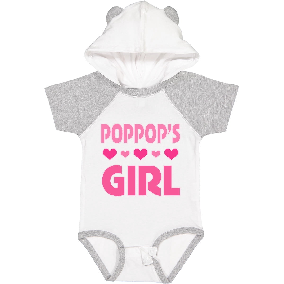 Inktastic Poppop Girl Granddaughter Girls Baby Bodysuit
