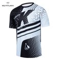 thumbnail image 3 of KEYIYUAN Nueva camiseta de manga corta de moda para motocross, camiseta de descenso para hombre, ropa de ciclismo, maillot de ciclismo de montaña, ropa para hombre, 3 of 5