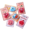 thumbnail image 4 of JOYIN 12 Pcs Valentine's Day Foam Soft and yielding with Cards, Soft and yielding Fun Foam Modeling Foam for Valentine Party Favors, Gift Exchange and Game Prizes, 4 of 7