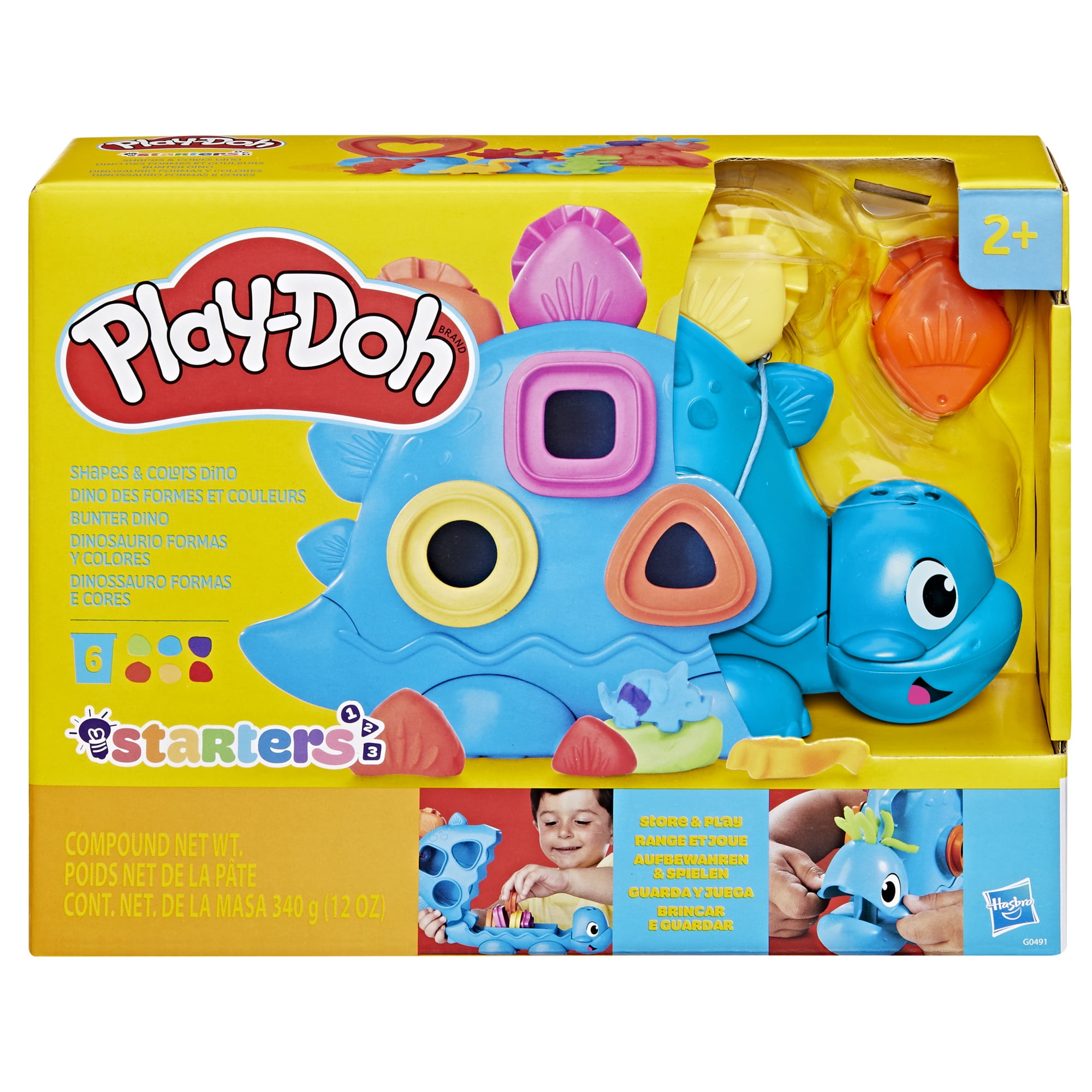 Play-Doh Starters Shapes & Colors Dinosaur Toy