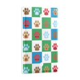 thumbnail image 2 of Yayeee Blank Wall Plate Cover 1-Gang 4.5"x2.7" Home Unused Decorative Outlet, Christmas Dog Paws Pattern, 2 of 7