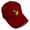 Burgundy, variant on Baseball Caps for Men & Women Embroidered Coal Miners Logo Embroidery Ladies & Men Baseball Hats Acrylic White Design Only