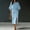 Dresses-504Blue, variant on Work Sets for Women 2 Pieces Batwing Cape Sleeve Tops Side Slit Button Detail Classy Elegant Skirts Work Office Church Funeral Semi formal Outfits Orange XXL