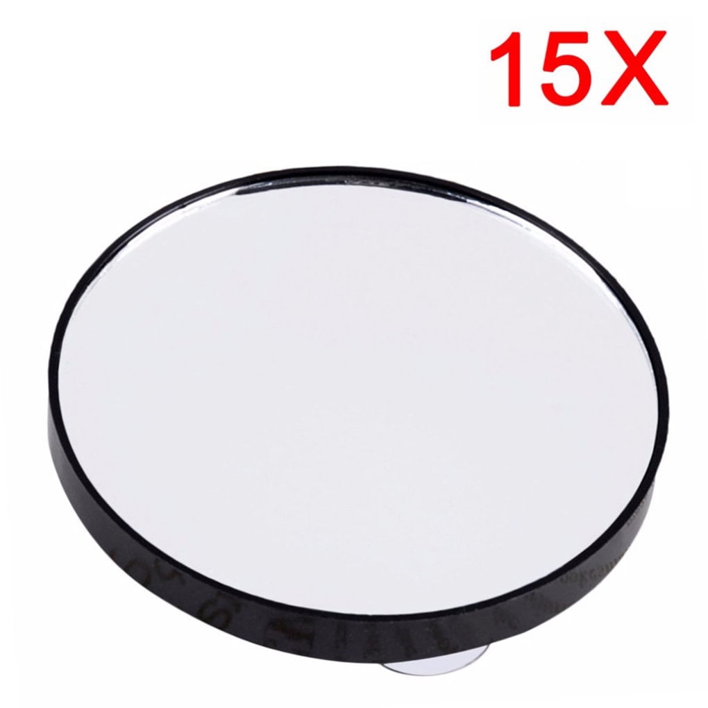 TureClos Portable Round Makeup Mirror with ABS Plastic Shell Pocket
