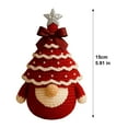 thumbnail image 2 of Scene Decoration Diy Crochet Christmas Tree Gnome Kit Handmade Holiday Decor for Beginners Festive Knitting Craft for Scene Rustic Mantel Display, 2 of 8