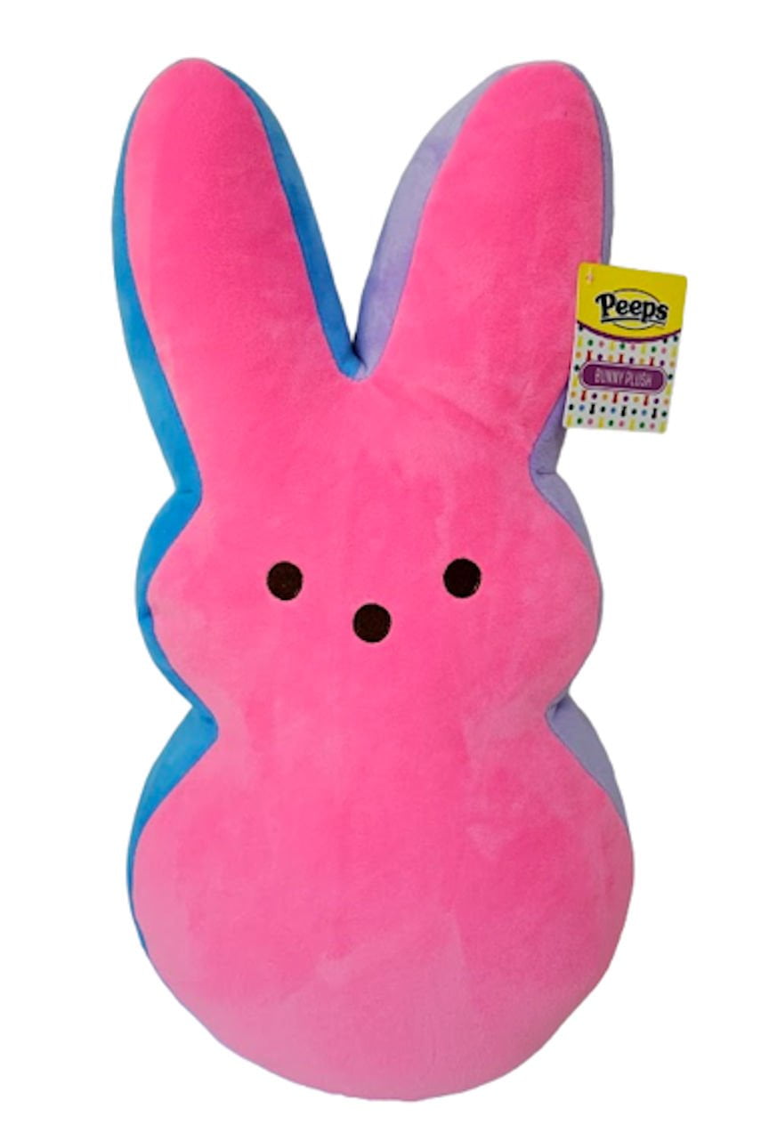 Peeps 8" Plush Bunny Multicolor Pink