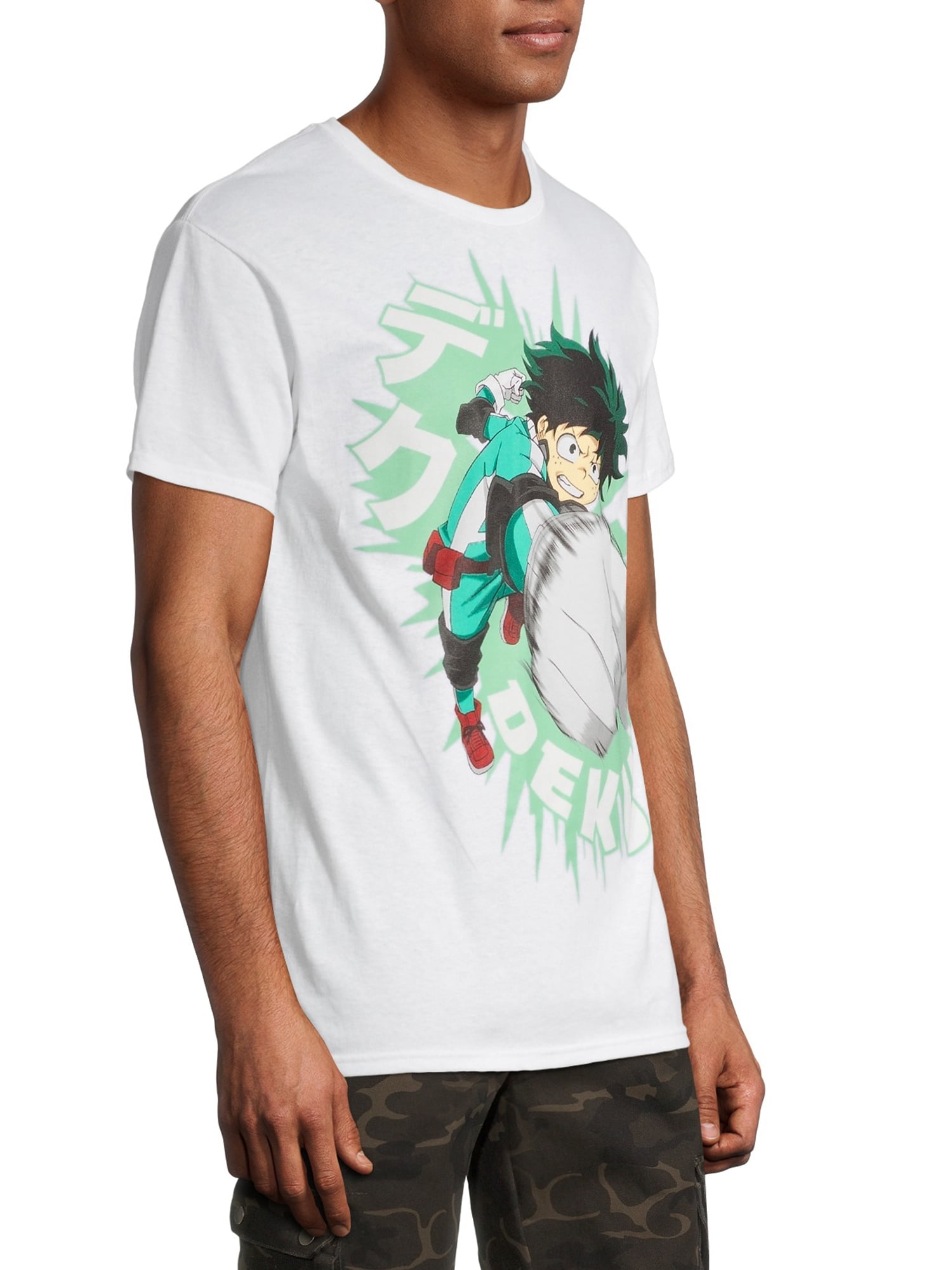 My Hero Academia Men's Anime Graphic Tees 2-Pack Bundle