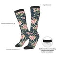 thumbnail image 4 of Logiee Vintage Floral Print Gift Stocking Stuffers,Adult Stockings,Novelty Socks,Funny Socks Birthday Running Walking Sleeping, 4 of 6