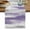 Gray Purple, variant on Orange Gray White Table Runner, Farmhouse Abstract Ombre Texture Washable Cotton Linen Table Runners 36 Inches Long, Dresser Scarf Runner for Nightstand/End Tables/Round Tables 13''x36''