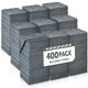 thumbnail image 1 of Paquete de 400 paños de limpieza de microfibra TEAWOO Grey (30 x 30 cm), 1 of 6
