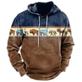 thumbnail image 5 of Sudadera con capucha con estampado 3D de tribu india para hombre, suéteres con gráficos étnicos retro, sudaderas casuales unisex de gran tamaño, sudaderas de manga larga, 5 of 5