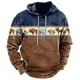 thumbnail image 5 of Sudadera con capucha con estampado 3D de tribu india para hombre, suéteres con gráficos étnicos retro, sudaderas casuales unisex de gran tamaño, sudaderas de manga larga, 5 of 5