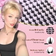 thumbnail image 4 of Extensiones de pestañas Zenotti Manga Lash Clusters 10-16 mm 120 unidades, 4 of 7
