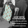 thumbnail image 6 of Lsque Snail And Flower Lunch Bag Lunch Box for Women Men Reusable Insulated Lunch Tote Bag,Leakproof Thermal Cooler Sack Food Handbags Case High Capacity, 6 of 9