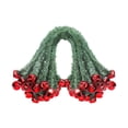 thumbnail image 3 of 25 unidades de guirnaldas navideñas para barandillas, escaleras y adornos del hogar. 50 cm de cintas decorativas para el hogar., 3 of 9