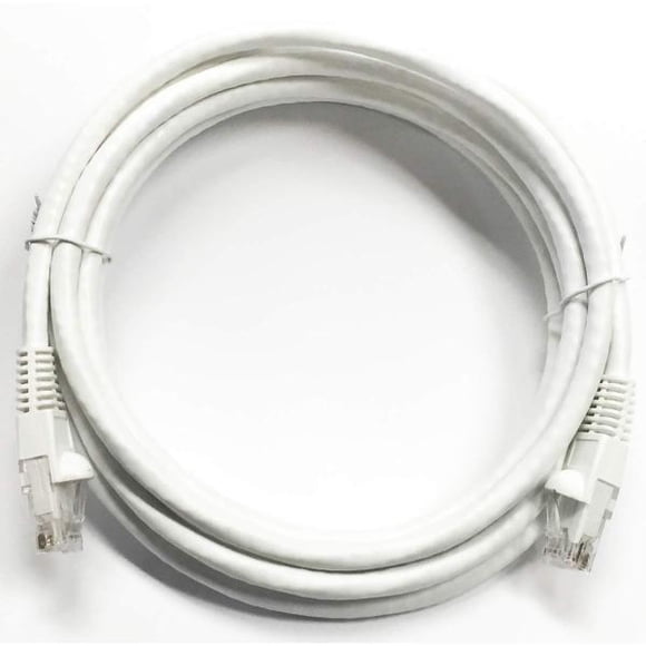 SyncWire Cat5e Câble Réseau Ethernet Cuivre Nu 24 AWG FT4 UTP ETL cUL 1ft Blanc