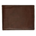 thumbnail image 5 of Cowhide Leather Mens Wallet with Center Flap and ID Window 1152 CF, 5 of 14