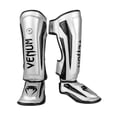 thumbnail image 1 of Espinilleras Venum Elite Standup Plateadas Negras, 1 of 2