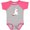 Heather and Hot Pink, variant on Inktastic Cute Ghost Pepper Boys or Girls Baby Bodysuit