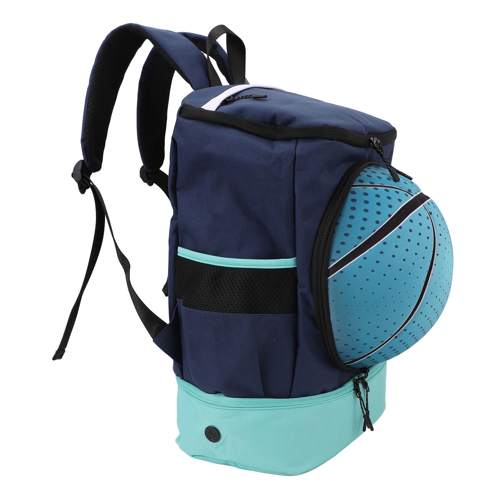 Basketball Backpack with Ball Shoe Compartment, Oxford Basketball Backpack  Carry Gear for Basketball, Soccer, Gym