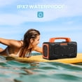 thumbnail image 2 of BUGANI Altavoces Bluetooth, Potente Altavoz Inalámbrico Portátil IPX7 Altavoz Impermeable, Altavoz Exterior con Asa Tiempo de Reproducción 24H, Soporte Micrófono AUX USB Adecuado para Fiesta, Piscina,, 2 of 5