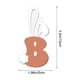 thumbnail image 3 of Decoraciones de Pascua, adornos de Pascua, regalos de Pascua Adorno de letra con orejas de conejo de madera de Pascua Letrero colgante de madera, 3 of 6