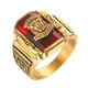 thumbnail image 2 of Anillo Masculino Yinane Vintage Cráneo Acero Inoxidable, 2 of 8