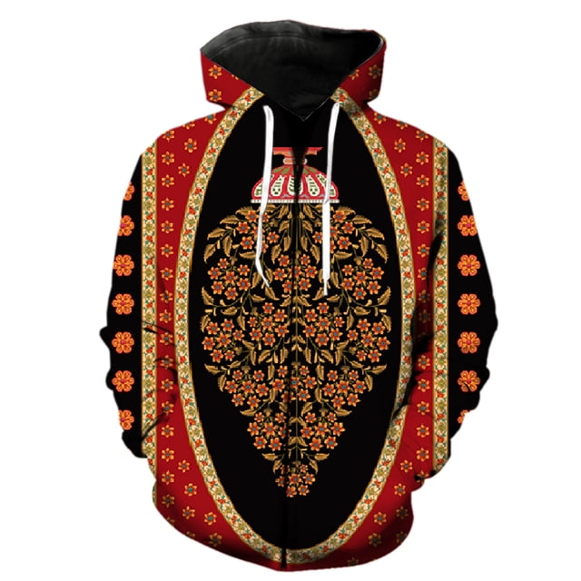 Sudadera con capucha y cremallera para hombre, estilo persa, estilo Harajuku, con estampado 3D, gran oferta 2024, ropa de calle de manga larga, divertida y genial.