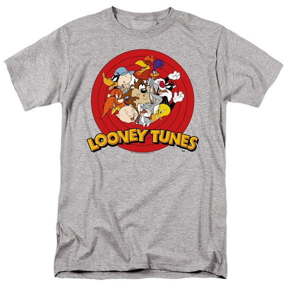 Looney Tunes Group S/S Adult 18/1 T-Shirt Athletic Heather