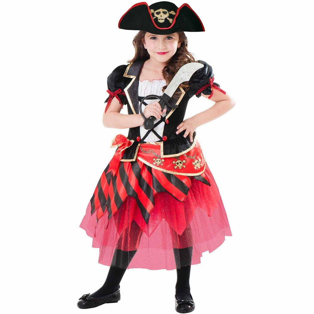 Pretty Pirate Child Halloween Costume