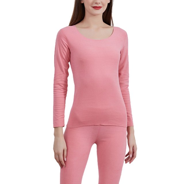 Jumpingount Ropa interior térmica para hombre, cálida, previene el viento frío, Heattech, informal, sencilla, generosa, saludable, suave, ropa Ropa interior Rosa roja SG