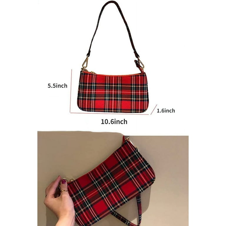 Plaid purse best sale walmart