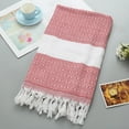 thumbnail image 2 of Mdesiwst Bohemian Kitchen Decor Turkish Hand Towels Stylish Boho Farmhouse Style with Tassels Quick-drying Geometric Patterns Versatile Hand Towel, 2 of 7