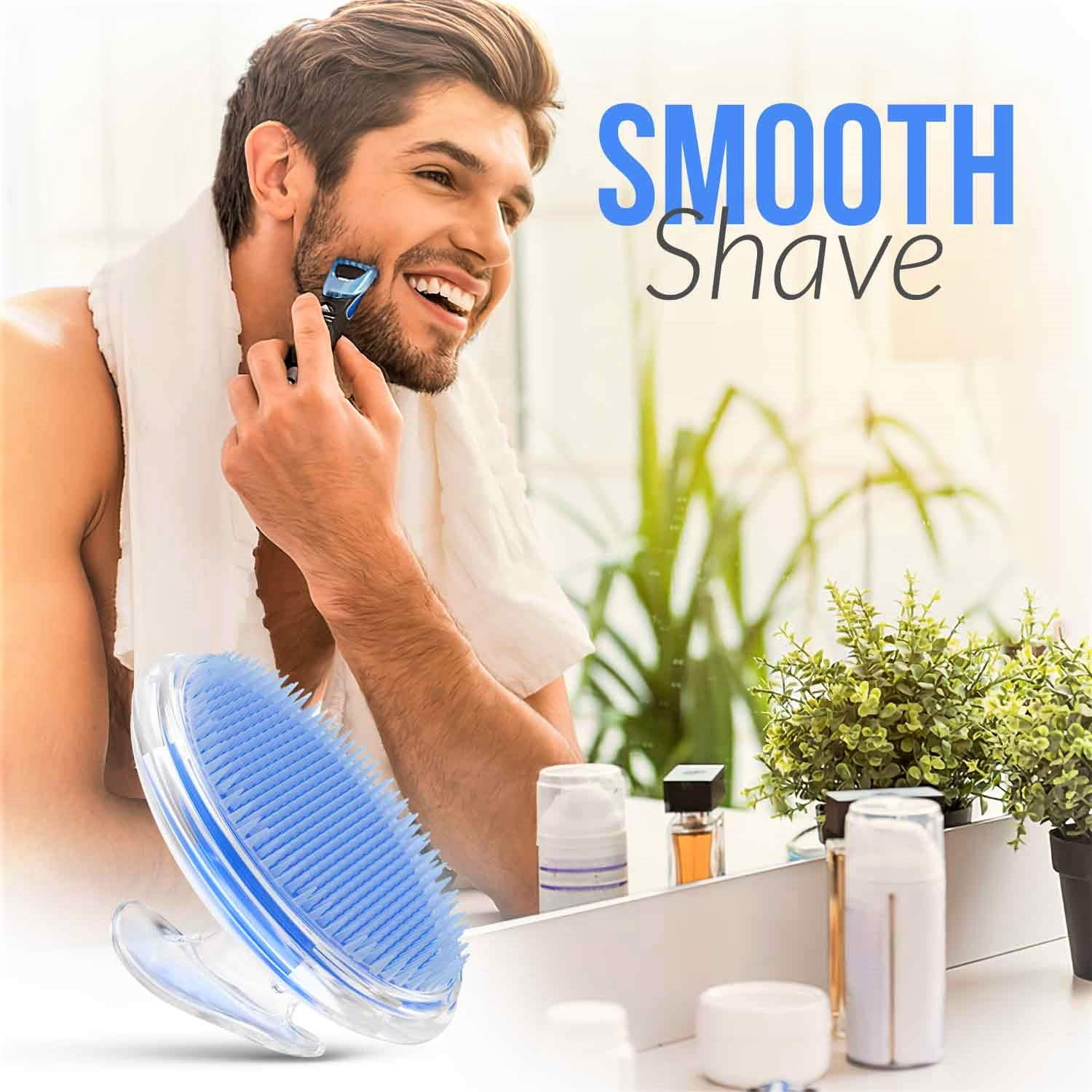 The exfoliating brush can treat and prevent razor bumps and ingrown hairEliminate shaving
